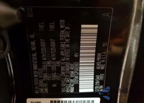 2023 Toyota Sienna Xle from USA, damaged, VIN 5TDYSKFC2PS083903